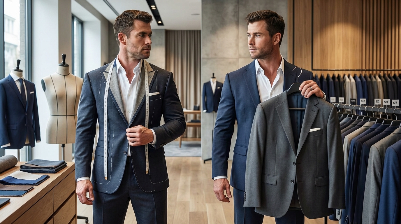 マッチョのスーツはオーダーと既製品どちらを選ぶべき？