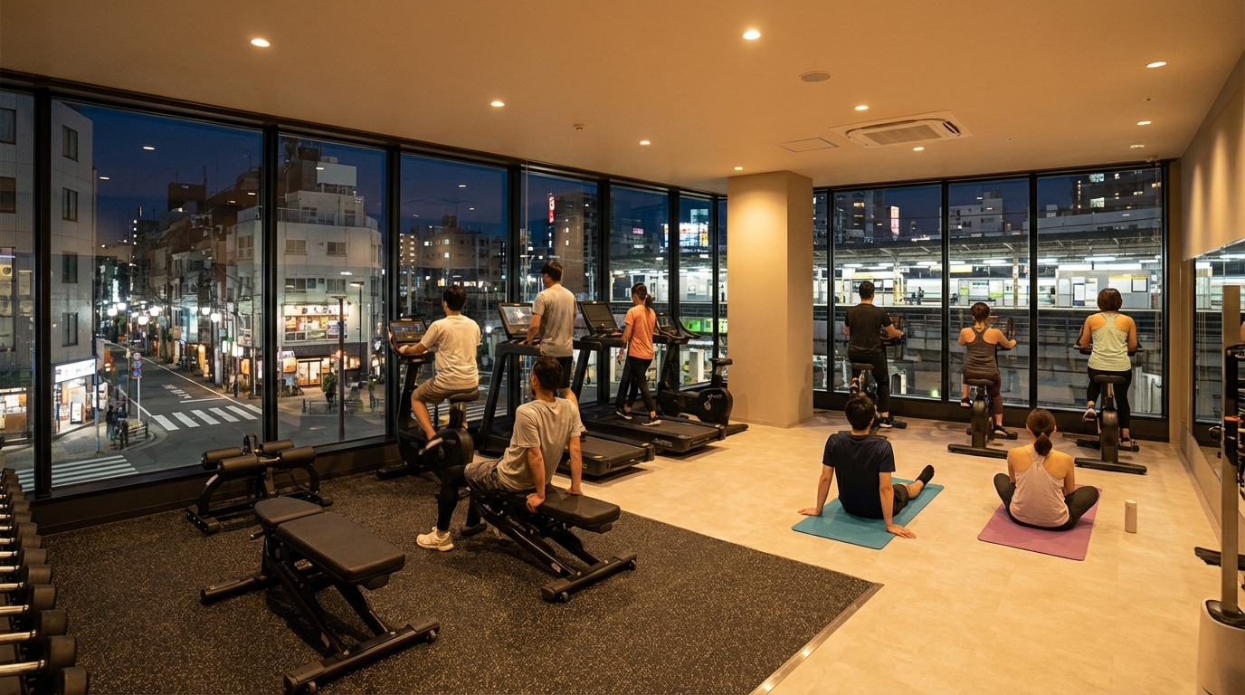 【目的別】鶯谷でおすすめの24時間ジムはここ