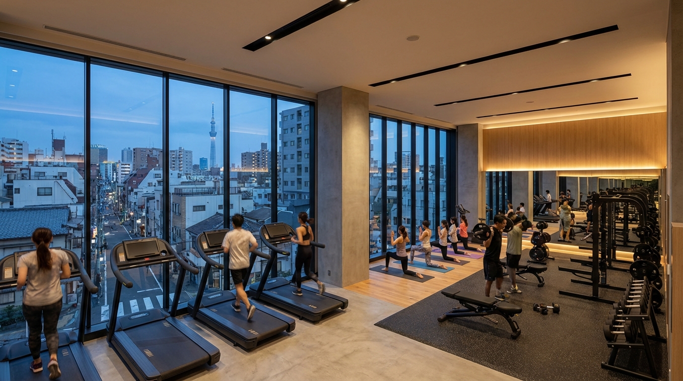 【目的別】日暮里で自分に合った24時間ジムの選び方