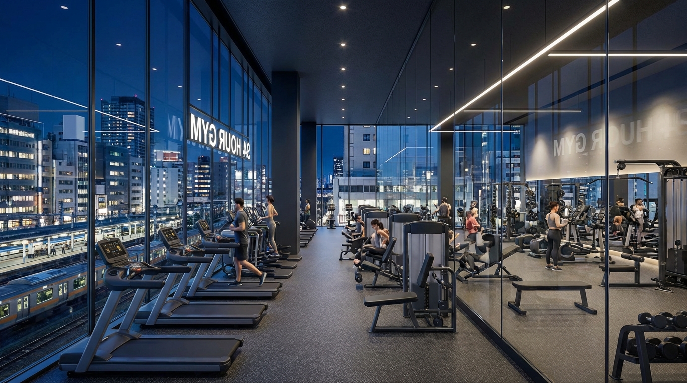 日暮里の24時間ジム口コミ・評判まとめ