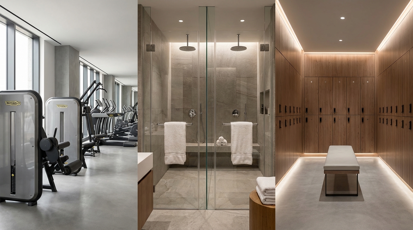 設備比較|マシン・シャワー・更衣室を徹底チェック