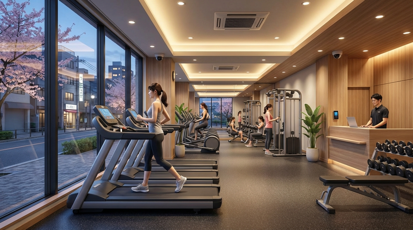 駒込の24時間ジムは女性でも安心？セキュリティと設備を解説