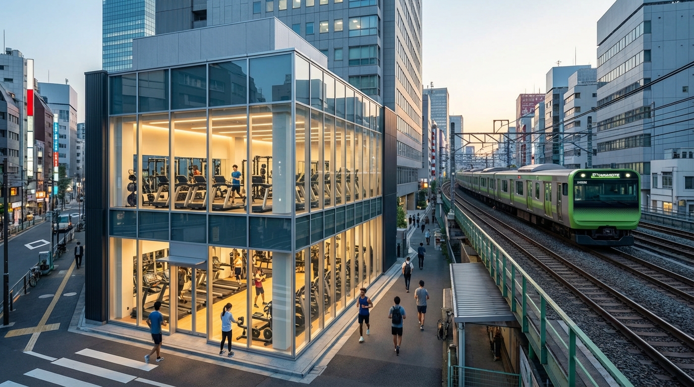 高田馬場駅周辺の24時間ジム全店舗一覧