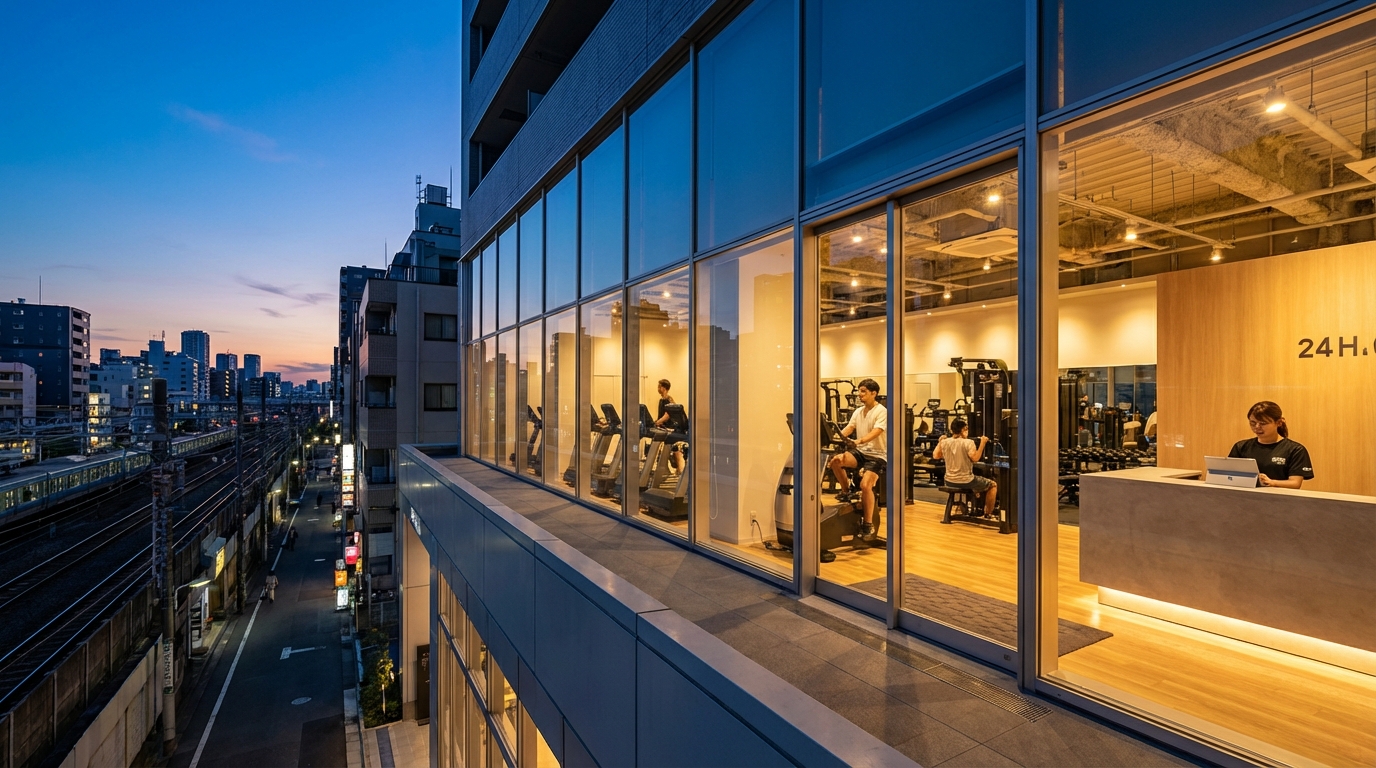 西日暮里の24時間ジムへの入会方法・体験の流れ