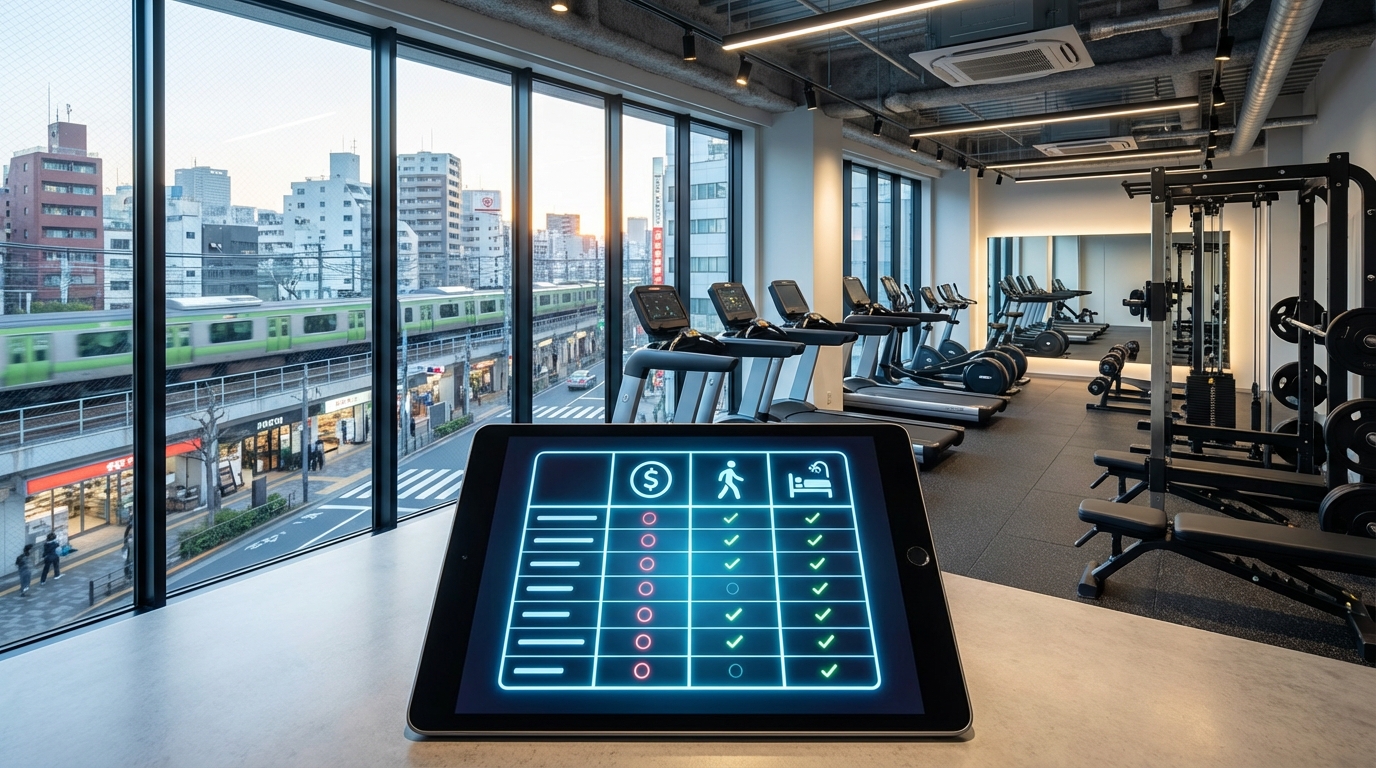 【結論】巣鴨の24時間ジムおすすめ5選｜料金・駅徒歩・設備の早見表