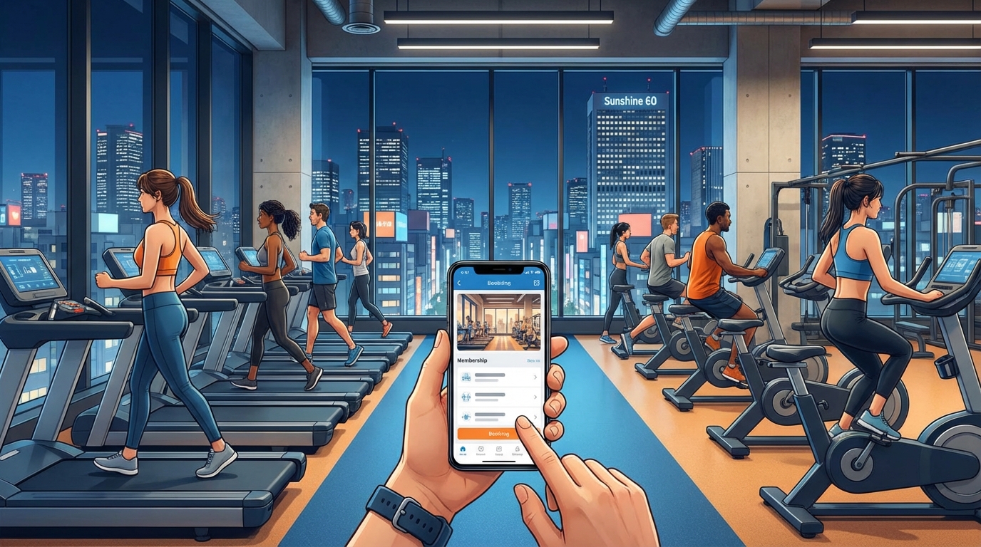 池袋の24時間ジムへの入会方法・体験予約の流れ