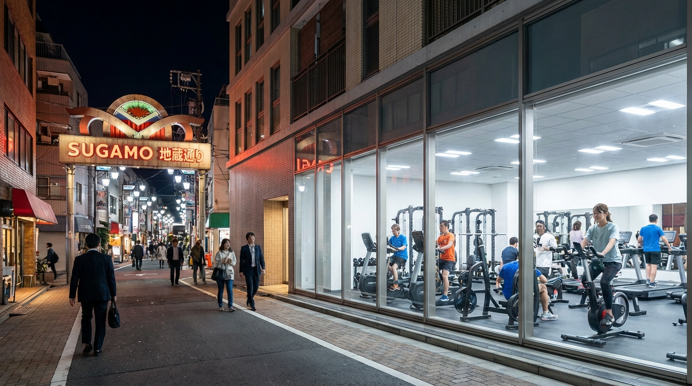 【目的別】巣鴨で失敗しない24時間ジムの選び方